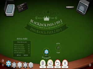 Nye Blackjack Royal Pairs!